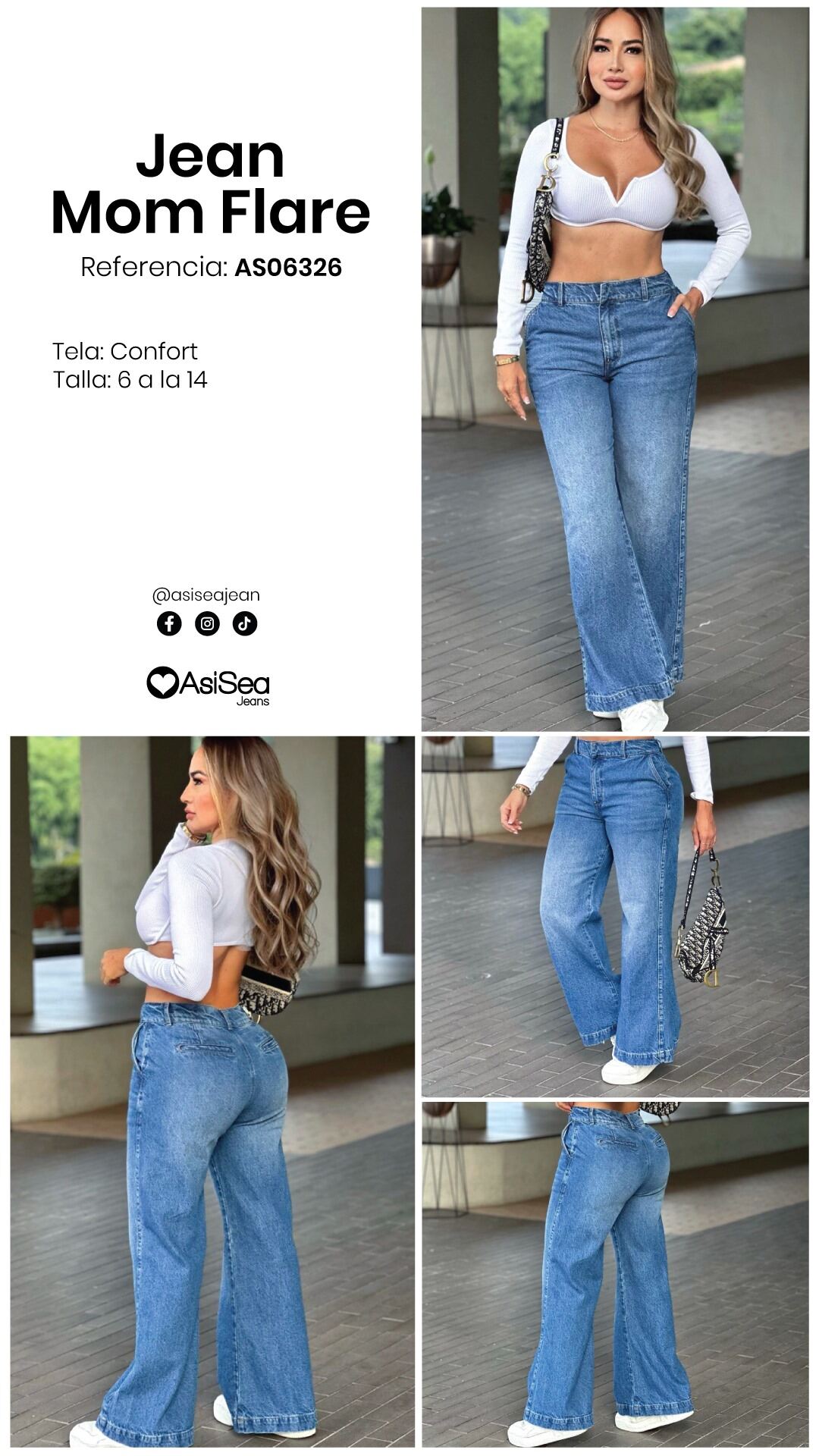 Jean Mom Flare