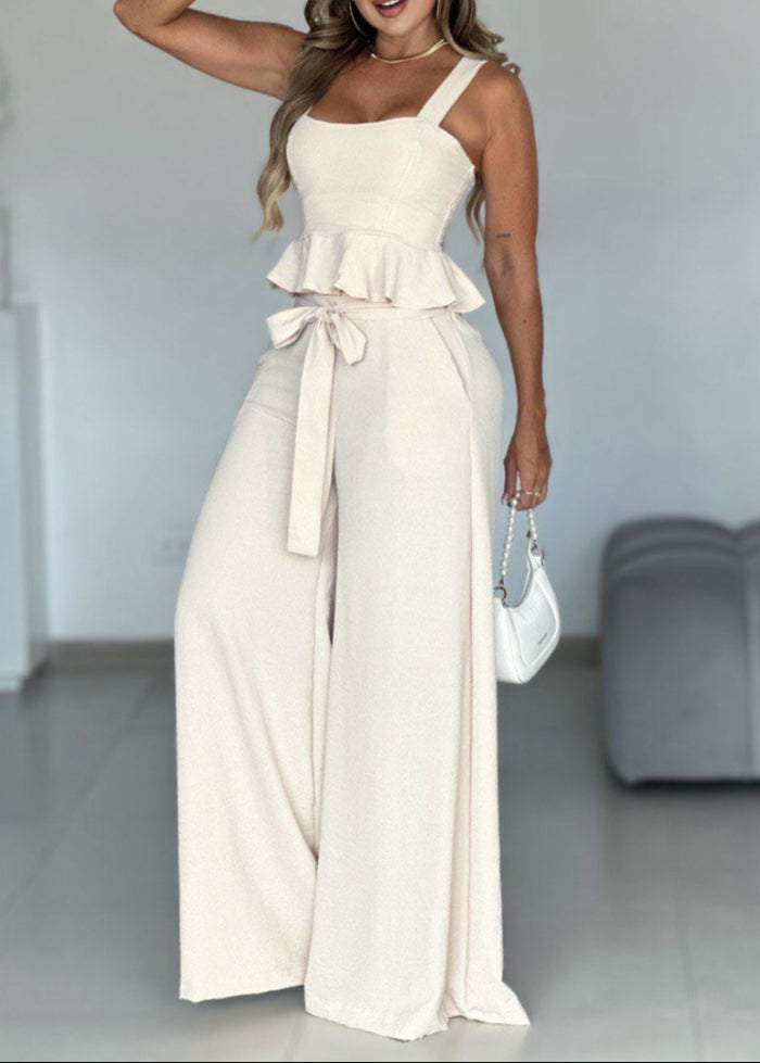 Set Pantalon y Blusa con detalle delicado