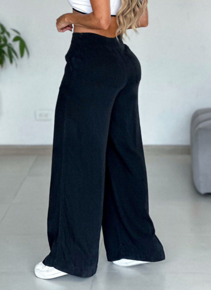 Jean Wide Leg Black