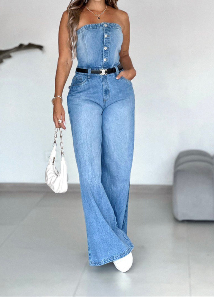 Enterizo Wide Leg Straple - AS06438