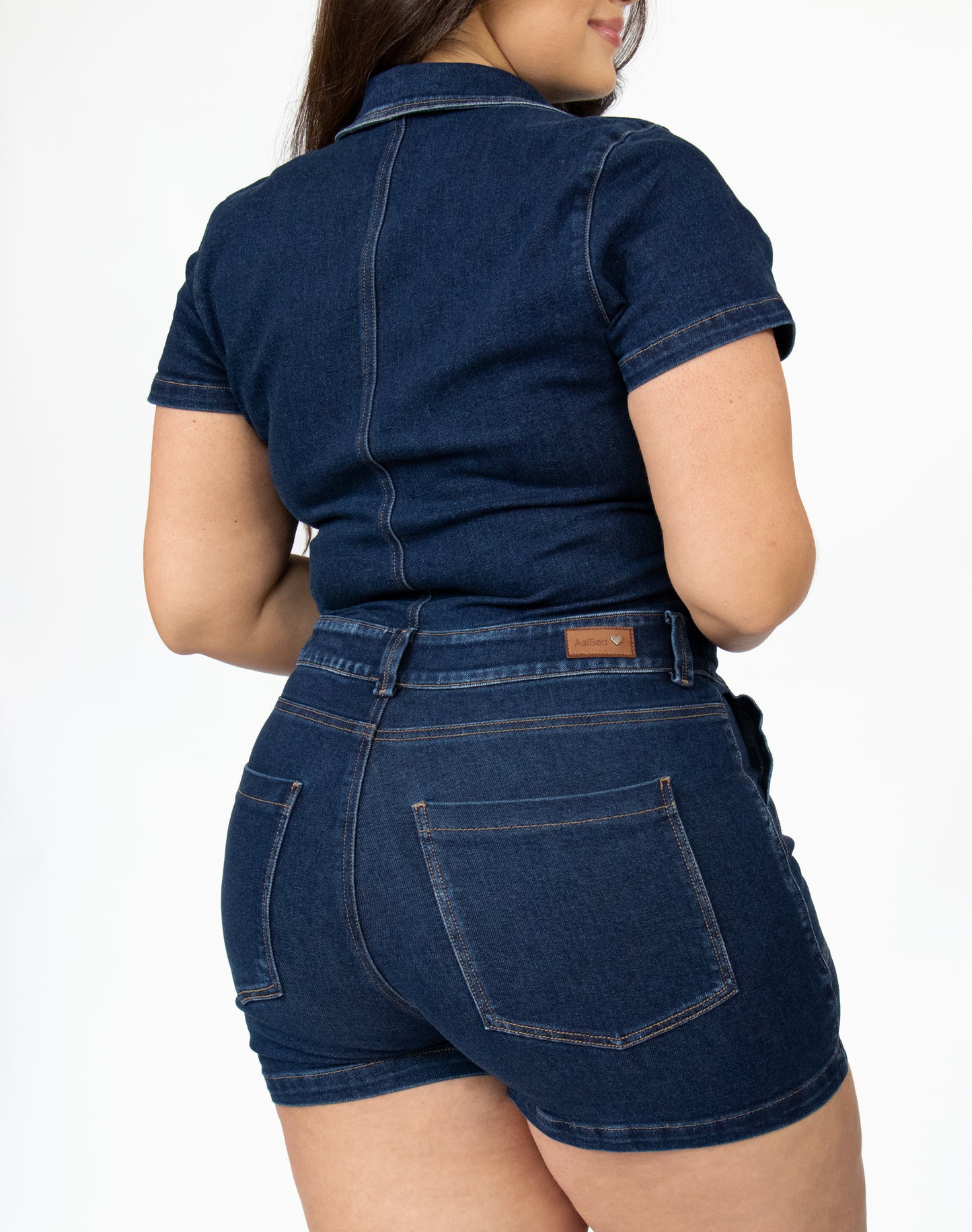 Enterizo corto stretch