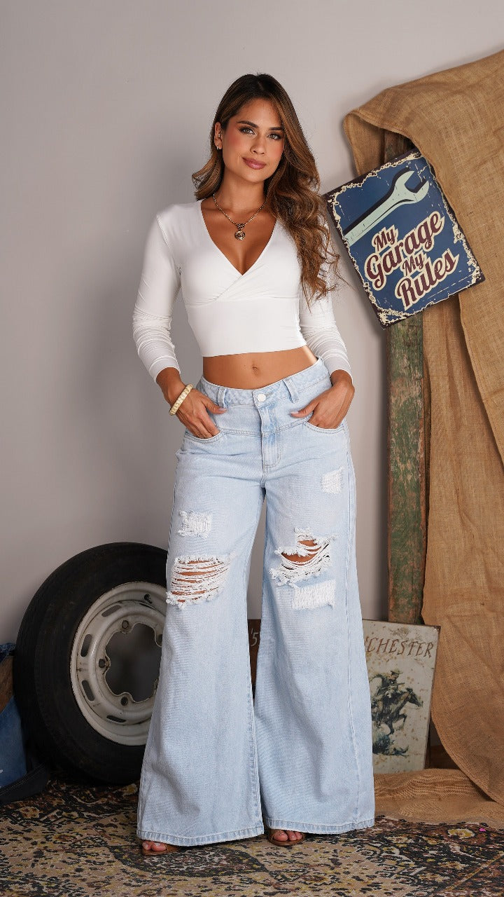 Jean wide Leg (AS06414)