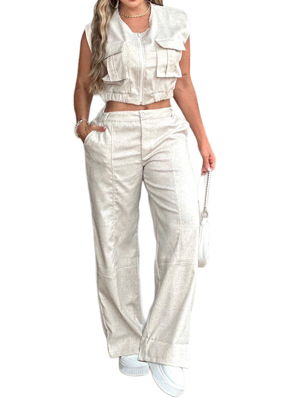CONJUNTO CHALECO Y PANTALON- ASP00531