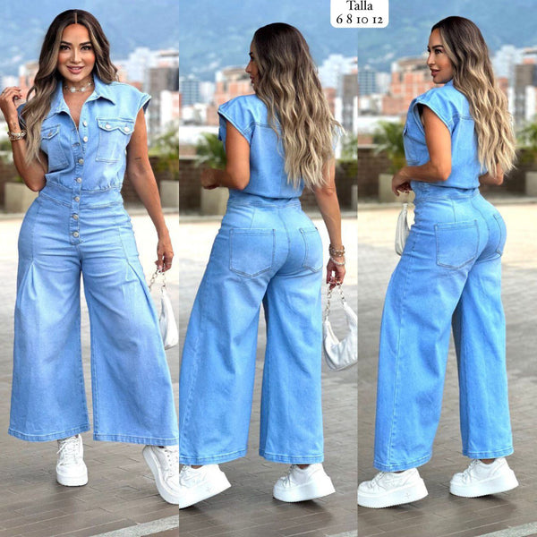ENTERIZO CULOTTE STRETCH - AS06494