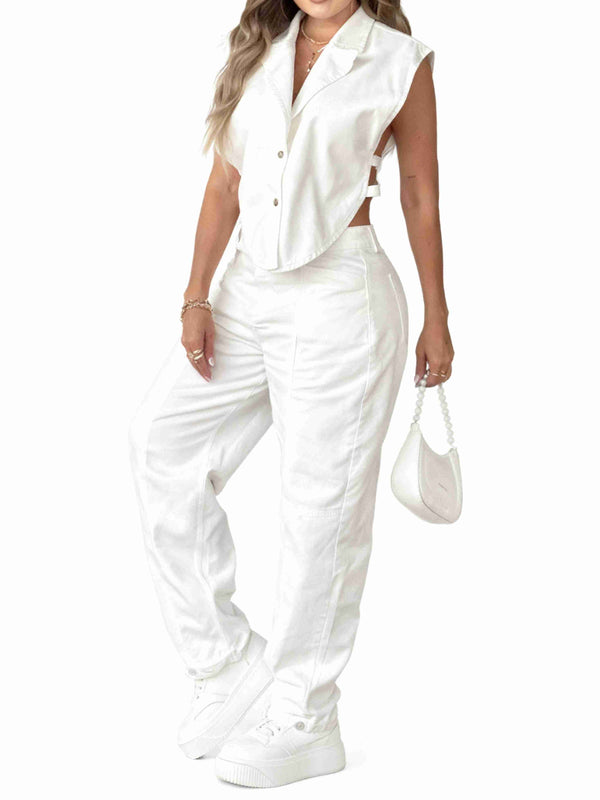 CONJUNTOJEAN BALLON Y CHALECO  - AS06498