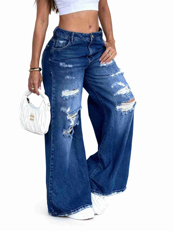 JEAN WIDE LEG - AS06541