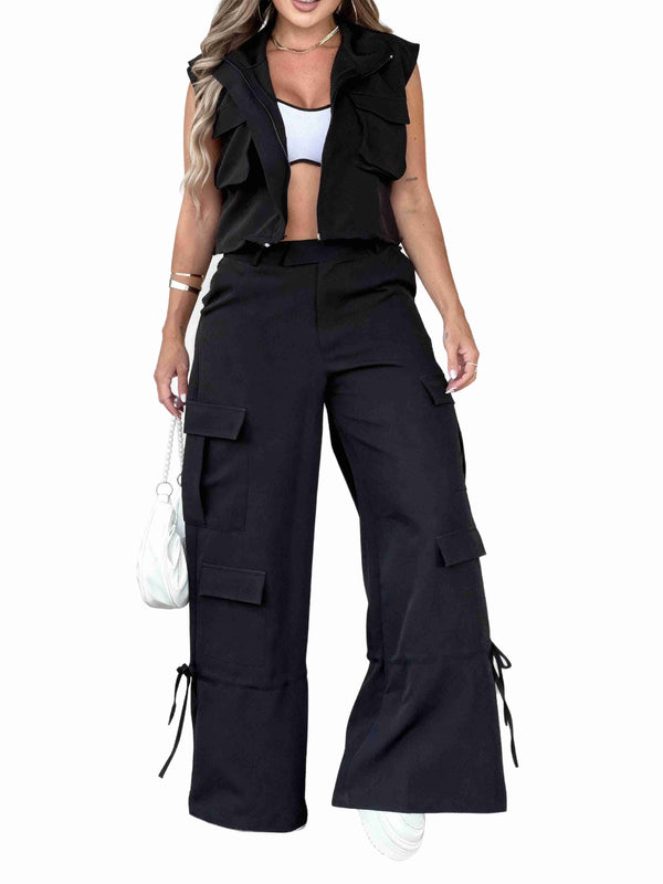 SET CARGO CHALECO MANGA SISA - ASP00498