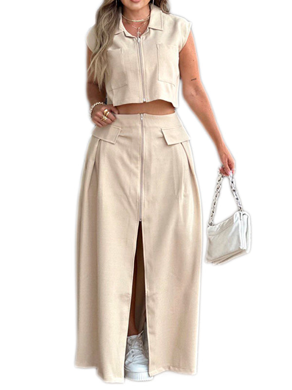 CONJUNTO FALDA Y BLUSA -  ASP00552